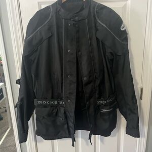 Joe Rocket Black and Gray Performance Jacket